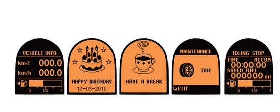 Nissan Eco Car Nissan March at Soni Motors Thailand smart meter