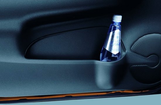 Nissan Eco Car Nissan March at Soni Motors Thailand storage compartment door