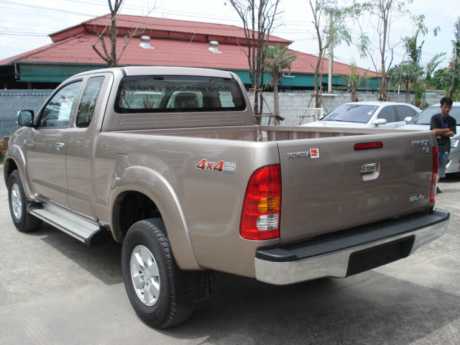 Toyota Hilux Vigo Smart Cab 2009 rear at Soni Motors Thailand